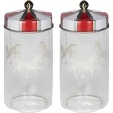 Δοχεία Αποθήκευσης Alessi Circus Set of 2 Spice Jars MW68S2