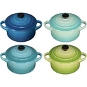 Σετ Κατσαρόλες Le Creuset Stoneware Set of 4 petite 10x5cm ocean