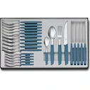 Μαχαιροπίρουνα Victorinox Swiss Modern 24 pcs. Blue