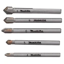 Τρυπάνια Makita E-25410 Glas-/Fliesenbohrer-Set 5-tlg.