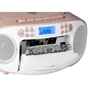 Φορητό Ηχοσύστημα Reflexion RCR2260 White/pink
