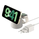 Ασύρματος Φορτιστής Belkin Boost PRO 15W mag. Qi2 2in1 sand WIZ027vfH37
