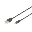 Καλώδιο USB Digitus DB-300127-018-S - USB-A / Micro-USB - 1.8 m