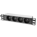 Πολύπριζο Δικτύου Digitus DN-95418-FR - 4 Ports