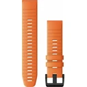 Λουράκι Garmin Pasek silicone QuickFit 22 (dark orange)
