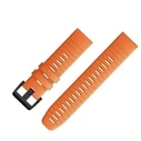 Λουράκι Garmin Pasek silicone QuickFit 22 (dark orange)