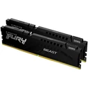 Μνήμη RAM Σταθερού DDR5 64GB Kingston Fury Beast Black [2x32GB 5600MHz CL36 DIMM]