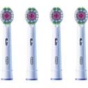 Ανταλλακτικές Κεφαλές Οδοντόβουρτσας Oral-B Pro 3D White 4 pcs. White