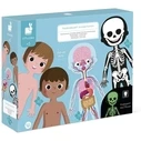 Παιδικό Παζλ Janod The human body 50, 75 i 100 el.
