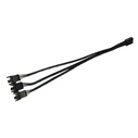 Καλώδιο Power Train PWM Splitter 3 Fans Black