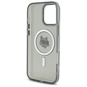 Karl Lagerfeld KLHMP16XHLSCHK Apple iPhone 16 Pro Max hardcase IML Metal Choupette Head MagSafe black