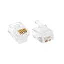 Βύσματα Τηλεφωνικό Logilink Patchplug RJ12 6-polig Unshielded 100pcs.