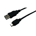 Καλώδιο USB Logilink USB-A 2.0 (M) --> USB-mini-B (M) 3.00m Black