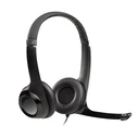Multimedia Headset Logitech Stereo H390 USB-C Black