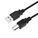 Καλώδιο USB Logilink USB-A 2.0 (M) --> USB-B 2.0 (M) 5.00m Black