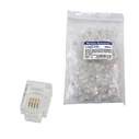 Βύσματα Τηλεφωνικό Logilink Patchplug RJ10 4-polig Unshielded 100pcs.