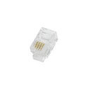 Βύσματα Τηλεφωνικό Logilink Patchplug RJ10 4-polig Unshielded 100pcs.