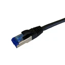 Καλώδιο Δικτύου RJ45 0.50m Black Cat6A S/FTP
