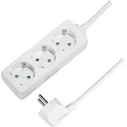 Πολύπριζο Logilink socket 3-fold 1.5m / White
