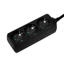 Πολύπριζο Logilink socket 3-fold 1.5m / Black