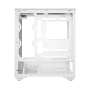 Darkflash DY460 Gaming Midi Tower Κουτί Υπολογιστή με Πλαϊνό Παράθυρο Λευκό