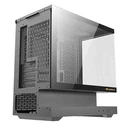 Darkflash Floatron F1 Gaming Midi Tower PC Case with Side Window and ARGB Lighting - Black (F1 Black + 6 fans)