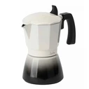 Μπρίκι Espresso JATA Italian Bistrea Induction Aluminium Body 6Cups White-Black Hcaf2406