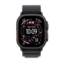 Smartwatch Apple Watch Ultra 3 Gps+Cellular 49Mm Black Titanium with Black Alpine Loop Band Mf0V4Qc/A