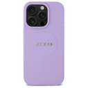 Guess GUHMP16XPSAHMCU Apple iPhone 16 Pro Max hardcase Saffiano MagSafe purple