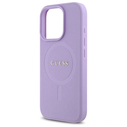 Guess GUHMP16XPSAHMCU Apple iPhone 16 Pro Max hardcase Saffiano MagSafe purple
