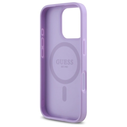 Guess GUHMP16XPSAHMCU Apple iPhone 16 Pro Max hardcase Saffiano MagSafe purple
