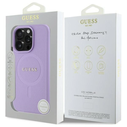 Guess GUHMP16XPSAHMCU Apple iPhone 16 Pro Max hardcase Saffiano MagSafe purple