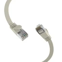 Καλώδιο Δικτύου EFB RJ45 flat U/FTP, Cat.6A, PVC, 0.15m, Gray