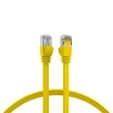 Καλώδιο Δικτύου EFB RJ45 flat U/FTP, Cat.6A, PVC, 0.25m, Yellow