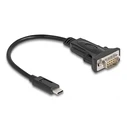 Αντάπτορας USB Delock USB Type-C > 1 x Serial RS-232 D-Sub 9 Pin