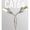 Καλώδιο Δικτύου EFB CAT6a Gray 50m S/FTP PIMF