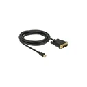 Καλώδιο mini DisplayPort Delock 1.1 -> DVI (24+1) M/M 3.0m Black