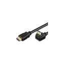 Καλώδιο HDMI Techly High Speed with Ethernet angled 5m sw
