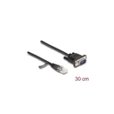 Καλώδιο Σειριακό Delock RJ45 Plug to Serial RS-232 D-Sub 9 Stecker