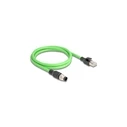 Καλώδιο Δικτύου Delock M12 A-coded 8 Pin male to RJ45 male PUR(TPU) 1m