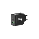 Φορτιστής Πρίζας Port WALL GaN USB-C & USB-A PD 65W & 30W EU