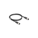 Καλώδιο Δικτύου Delock M12 A-coded 8 Pin Plug to Plug PVC 1 m