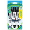 Στυλό Papermate Ballpoint Kilometrico Reycled M Black 8er Blister