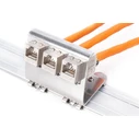 Αξεσουάρ για Καμπίνες Δικτύου Digitus DIN rail adapter for 3x Keystone modules