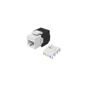 Keystone Equip socket unshielded Cat6A LSA wzf.8Stk ws