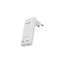 Φορτιστής Πρίζας Verbatim GaN III Fold ´n´ Go 2 Port 65W USB-C White