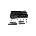 Θερμοσυστελλόμενα WKK Shrink Tubing Assortment (Black, 465-Piece) H-2(Z)