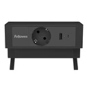 Πολύπριζο Fellowes Desktop 1xSteckdose,USB-A,USB-C wei