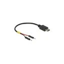 Καλώδιο USB Delock USB C to 2x Pin Connectors, Single, 10cm