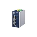 Network Switch Planet Industrial L2+ 8-Port 10/100/1000T + 2-Port